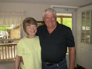 Mom and Dad at their Riverhouse